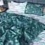 Підковдра MirSon Бязь 17-0718 Emerald Foliage 160х220 см зелена (2200010684858) - мініатюра 1