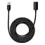Кабель-подовжувач Baseus AirJoy Series USB3.0 Extension Cable 3m B00631103111-04 Black - мініатюра 1