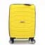 Валіза маленька S поліпропілен Madisson Snowball 01103 58×37×22см 35л Жовтий - мініатюра 1