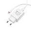 Сетевое зарядное устройство для Borofone BA21A Long QC3.0 1USB/3A/18W + Cable Micro белый - миниатюра 5