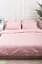 Комплект постільної білизни Moon&Star Satin Stripe Stripe Pink King Size 220x240 наволочки 2х70х70 - мініатюра 2