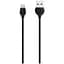 Кабель Awei CL-63 Lightning cable 1m Black - мініатюра 1