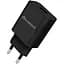 Мережевий зарядний пристрій Florence 1USB 2A Black - мініатюра 1