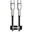 Кабель Baseus Cafule Cable USB-C to USB-C Cable 100W 2m Silver (CATKLF-X09) - мініатюра 1