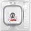 Кухонна мийка Zerix Z6060L-06-160E (Satin) (ZM0568) - мініатюра 1