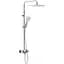Душова система з термостатом Kludi Cockpit Explorer Dual Shower System 8005005-00 - мініатюра 1