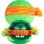 Мягкая игрушка Club Mocchi-Mocchi-TMNT Черепашка-ниндзя Микеланджело 15 см (T12875-O) - миниатюра 2