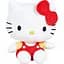 Іграшка м'яконабивна Hello Kitty Хелло Кітті классік в асортименті 25 см (760016574) - мініатюра 1