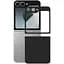 Защитная пленка StatusSKIN для Samsung Galaxy Z Flip 6 SM-F741 Корпус Винил Карбон черный - миниатюра 1