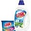 Капсули для прання Losk Color 3 в 1, 12 шт. + Гель для прання Losk для білих речей Гірське озеро 855 мл - мініатюра 1