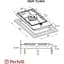 Варочная поверхность Perfelli HGM 31404 газовая BL - миниатюра 7
