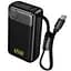 Портативное ЗУ Power Bank Hoco Q53 Skillful PD65W 12000 mAh Black - миниатюра 1