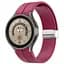 Браслет Cls для Samsung Galaxy Watch 6 - тёмно-красный ширина крепления 20мм силикон Watchbands (W645654) - миниатюра 1