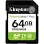 Карта памяти Kingston 64GB SDXC class 10 UHS-I V10 A1 Canvas Select Plus (SDS3/64GB) - миниатюра 1
