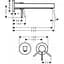 Смеситель для раковины Hansgrohe Finoris 76050670 черный матовый - миниатюра 2