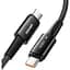 Кабель Essager Sunset  USB Type C x USB Type C 100W 1m Black (EXCTT1-CG01) - миниатюра 1