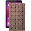 Чехол StatusCASE из экокожи для планшета Lenovo Tab M7 (3rd Gen) Коричневый ромб - миниатюра 1