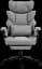 Офисное кресло GT Racer серое (B-2511 Fabric Gray) - миниатюра 2