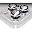 Защитное стекло iLera на камеру для Apple iPhone 14 Pro/ 14 Pro Max [Silver] [78646] - миниатюра 1