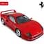 Автомодель на радиоуправлении Rastar Ferrari F40 1:14 (78700) - миниатюра 2