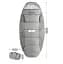 Спальний мішок овальний Naturehike PS200 NH20MSD03 правий сірий - мініатюра 2
