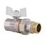 Кран кульовий з американкою SD з антипротіканням прямий 3/4"зв PN40 SD900NW20PN40 - мініатюра 2