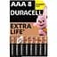 Лужні батарейки мізинчикові Duracell 1.5 V AAA LR03/MN2400, 8 шт. (706051) - мініатюра 1