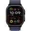 Смарт-годинник Apple Watch Ultra 2 49mm Black Titanium Case with Navy Alpine Loop Small (MYTF3+MYPW3) [114893] - мініатюра 2