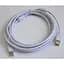 Кабель ATcom USB 2.0 AM/BM 5m 2ferrite white (10109) - мініатюра 2