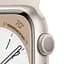 Смарт-часы Apple Watch Series 8 GPS 41 mm Starlight Aluminium Case with Starlight Sport Band - Regular Model A2770 (Grade B) Seller Refurbished - миниатюра 3