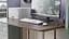 Комп'ютерний стіл Ferrum-decor Кевін 75x140x60 сірий ДСП Дуб Сонома Труфель 16мм (FRD-101731) - мініатюра 3