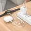 Кабель Borofone BQ22 2в1 USB to Lightning/iWatch Qi 1.2m белый - миниатюра 2