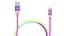 Кабель REAL-EL USB - Lightning (M/M), 1 м, Rainbow (EL123500051) - миниатюра 4