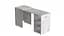 Стол-тумба трансформер Смарт 1/2 Ferrum-decor 750x1450x600 ДСП Бетон 16 мм (FRD-105080) - миниатюра 3