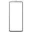 Захисне скло SKLO 5D (тех.пак) для Samsung Galaxy A72 4G / A72 5G Чорний / Біла підкладка - мініатюра 1