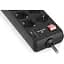 Мережевий фільтр живлення REAL-EL RS-PROTECT 805 1.8m, black (EL122300042) - мініатюра 3