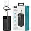 УМБ Choetech 40000mAh, 22,5W PD QC3.0, USB-C In/out, 2xUSB-A Li-pol чорна - мініатюра 2