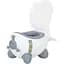 Горщик дитячий FreeON Plane White/Grey (42318) - мініатюра 1