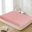 Простирадло-чохол на гумці євро Koloco 20861 180×200×25 см персикове - мініатюра 2