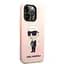 Чехол Karl Lagerfeld Liquid SilicOne Ikonik NFT для iPhOne 15 Pro Pink (57983116787) - миниатюра 4