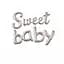 Набір повітряних фольгованих кульок Sweet Baby надувні декоративні для свят - мініатюра 1