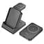 Power bank Hoco J149 3в1 5000mAh магнітний з функцією бездротової зарядки чорний - мініатюра 5