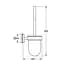 Йоржик для унітазу настінний Grohe QuickFix Start Cube 40977000, Білий - мініатюра 2