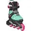 Ролики дитячі Rollerblade Microblade XT 36,5-40 Чорний-Блакитний - мініатюра 5
