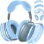 Чохол для Apple Airpods Max 2 / Airpods Max Ear Cups/Ear Pad/Headband Cover Blue (ARS83289) - мініатюра 1