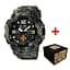 Наручные часы мужские 004CMGRDSNS ДСНС Зеленый камуфляж + Коробка. Awarder acs0031893 - миниатюра 1