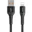 Кабель Mcdodo Lightning Charging Data Cable 1 м CA-2261 Чорний - мініатюра 1