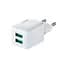 Адаптер мережевий JOYROOM Mini dual Port smart fast charge L-2A121 |2USB, 2.4A| - мініатюра 1