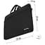 Сумка для ноутбука ColorWay 17.3" Casual Black (CW-LBC173-BK) - мініатюра 5