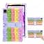 Чехол SoftGel Kids детский pop-it Samsung Galaxy Tab A9 SM X110 X115 X116 Радуга Светло-розовый - миниатюра 1